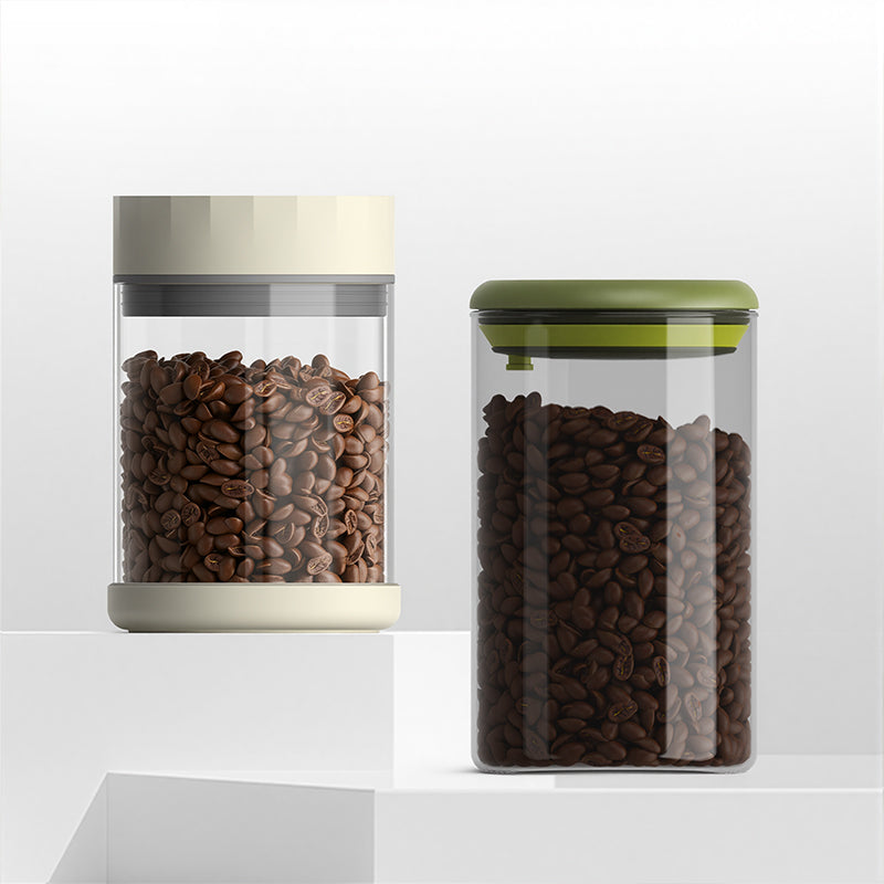 iKoffy Storage Series | FreshGuard Coffee Canisters & Smart Vacuum Storage