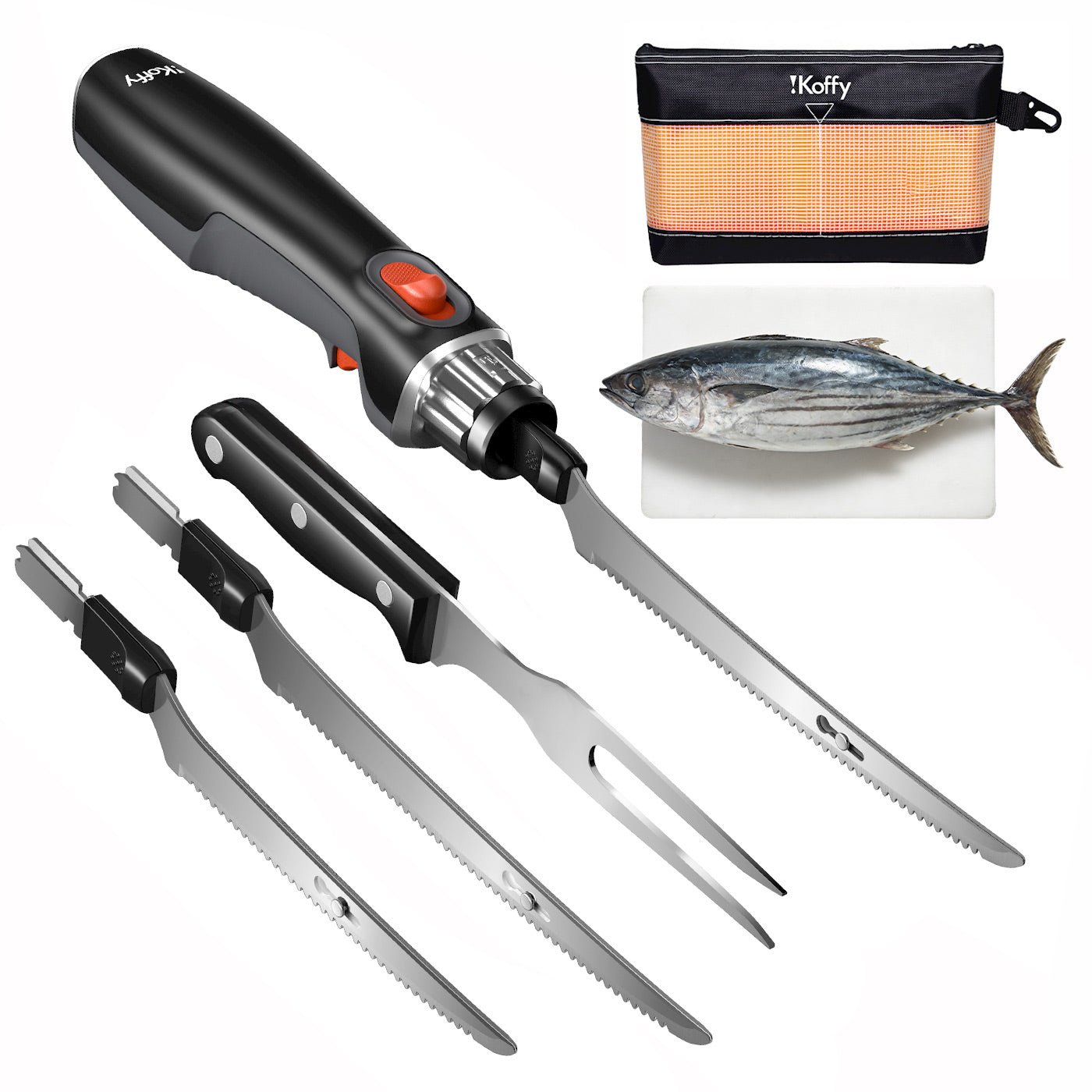iKoffy SliceMaster Electric Fillet Knife