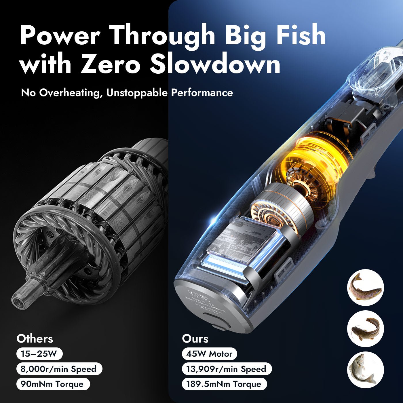 iKoffy SliceMaster Electric Fillet Knife