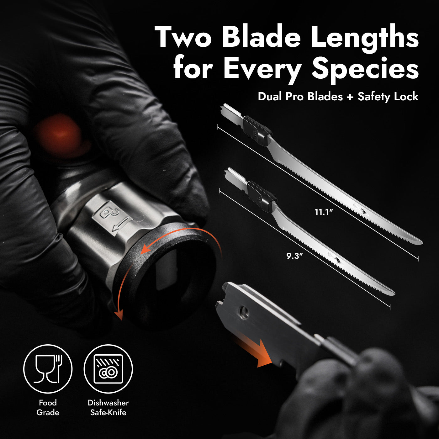 iKoffy SliceMaster Electric Fillet Knife