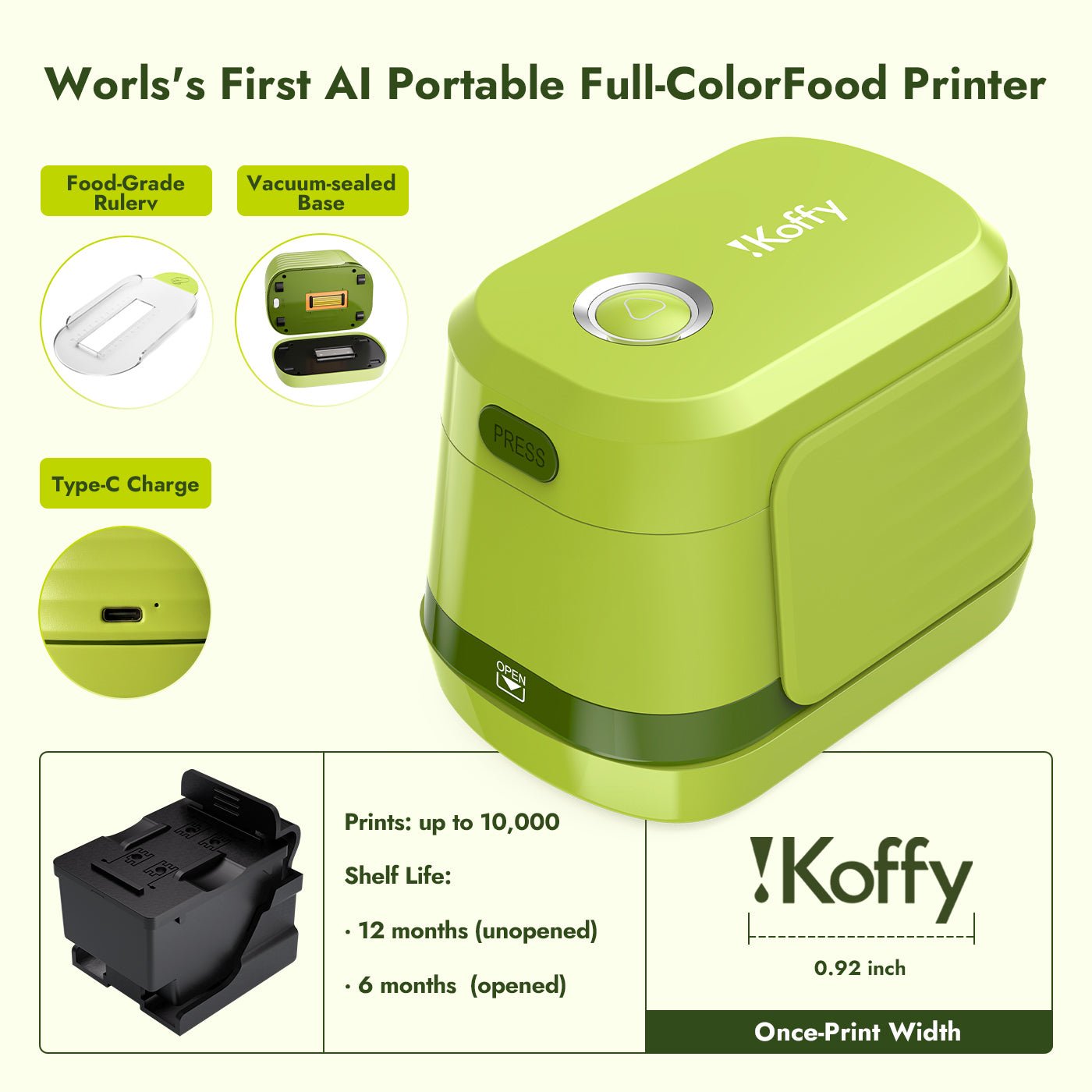 EdiBot:the First AI-Powered Portable Full-Color Food Printer