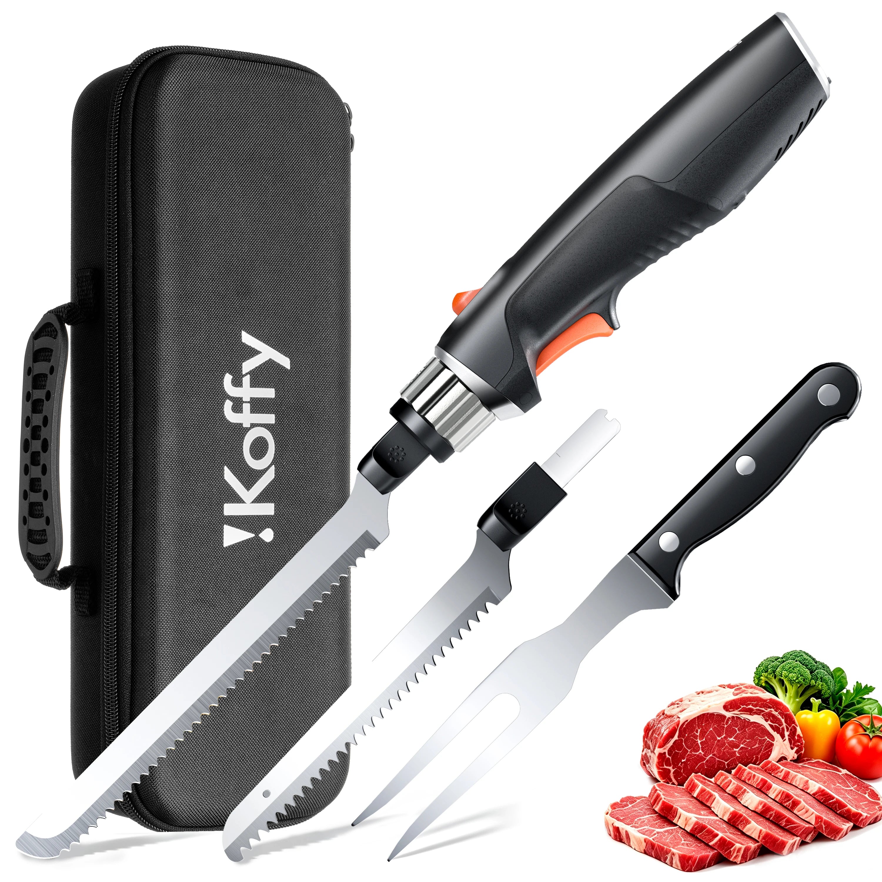 iKoffy SliceMaster X High-Power Cordless Electric Knife