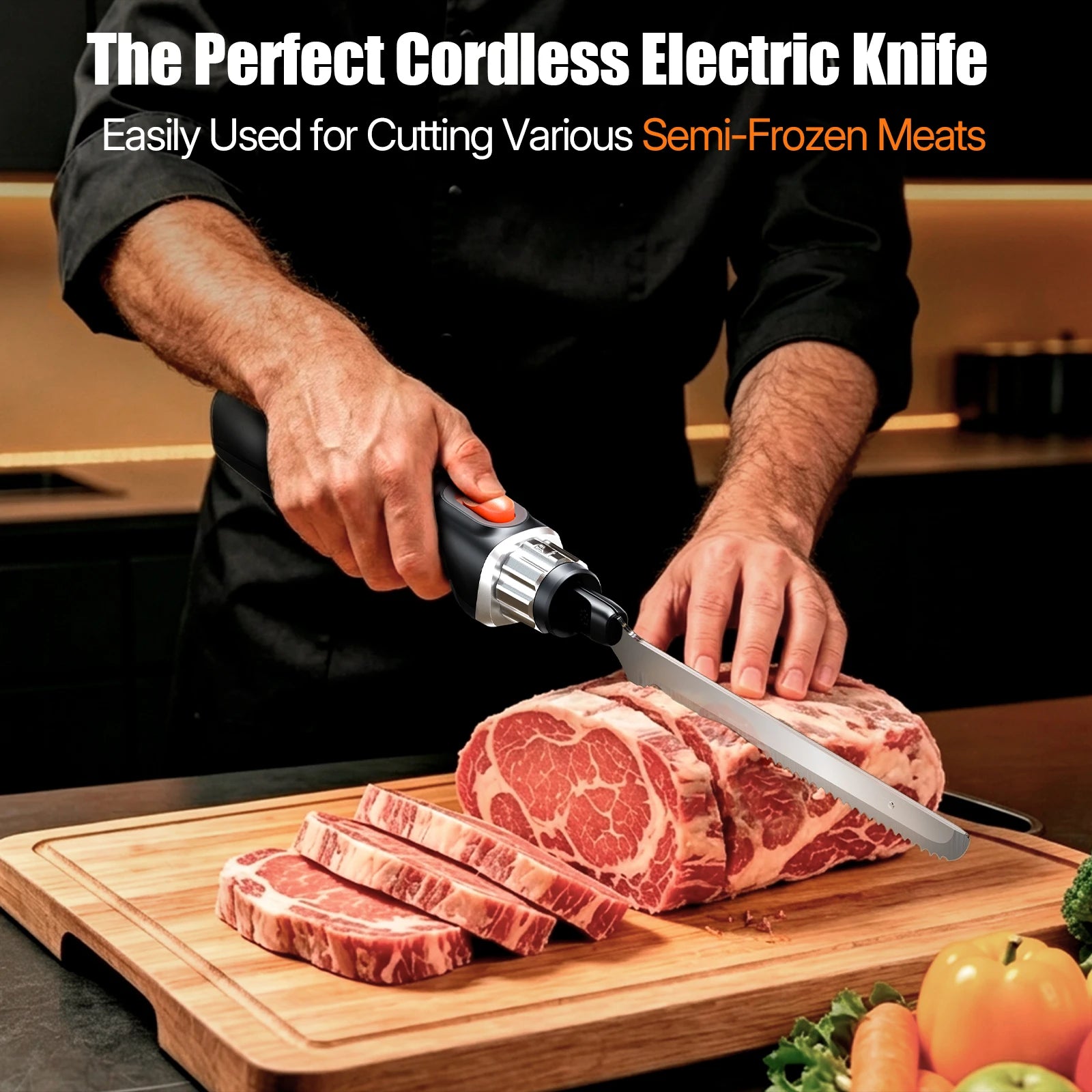 iKoffy SliceMaster X High-Power Cordless Electric Knife