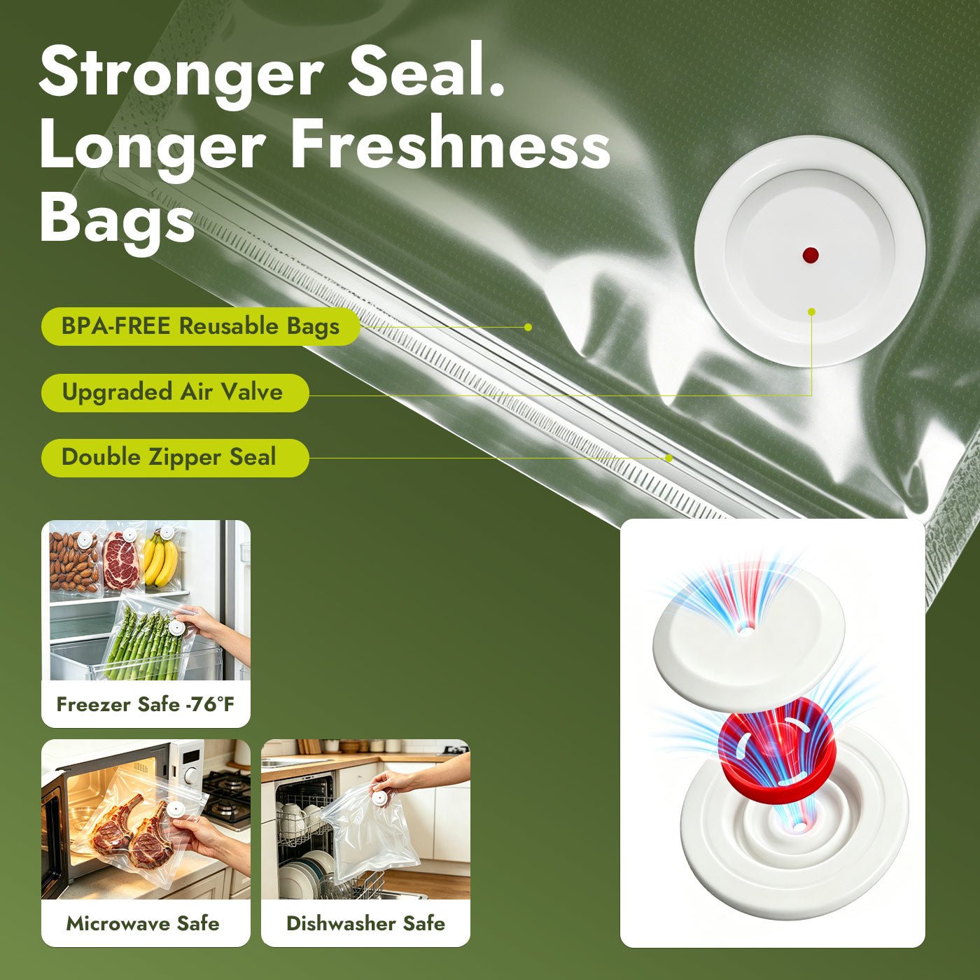 Wet Food Portable Vacuum Sealer | iKoffy HydroSeal