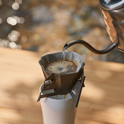 iKoffy Portable Collapsible Stainless Steel Coffee Dripper