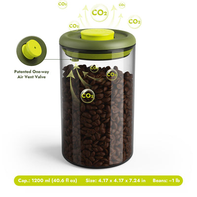 iKoffy FreshGuard Coffee Canister Pro