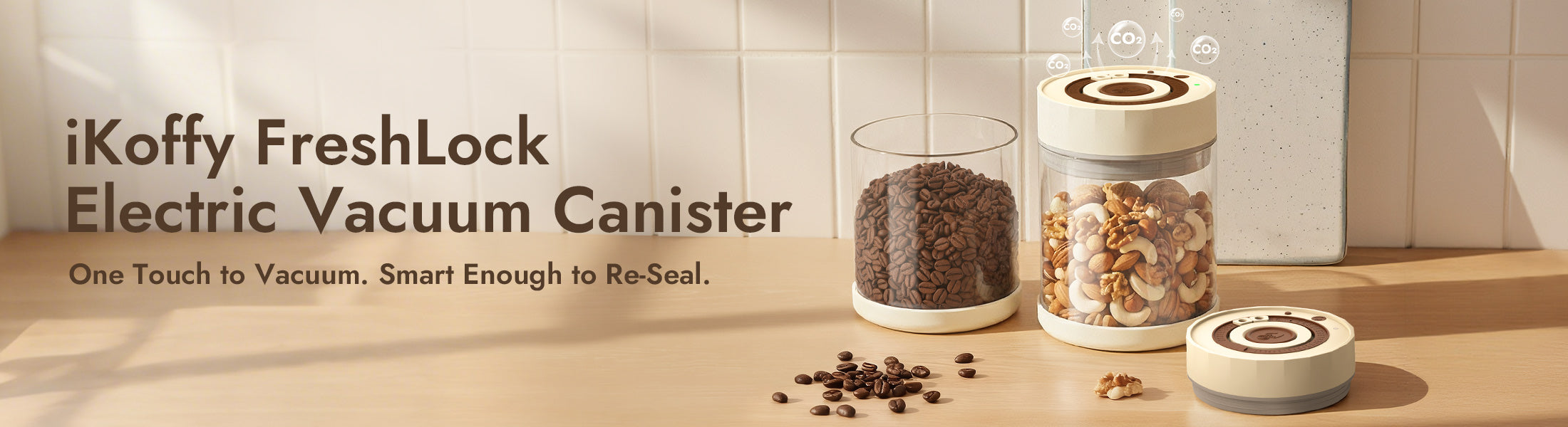 Over dose セット iKoffy FreshLock Electric Vacuum Canister