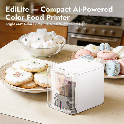 EdiLite — The Compact AI - Powered Portable Color Food Printer