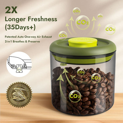 iKoffy FreshGuard Coffee Canister Pro