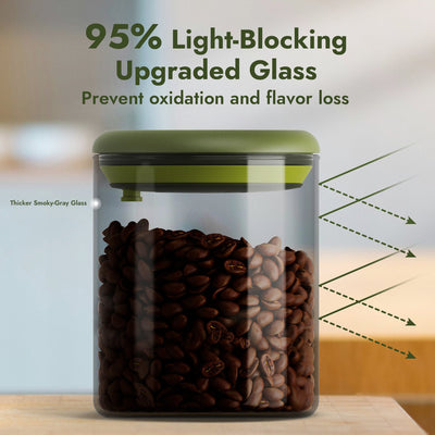 iKoffy FreshGuard Coffee Canister Pro