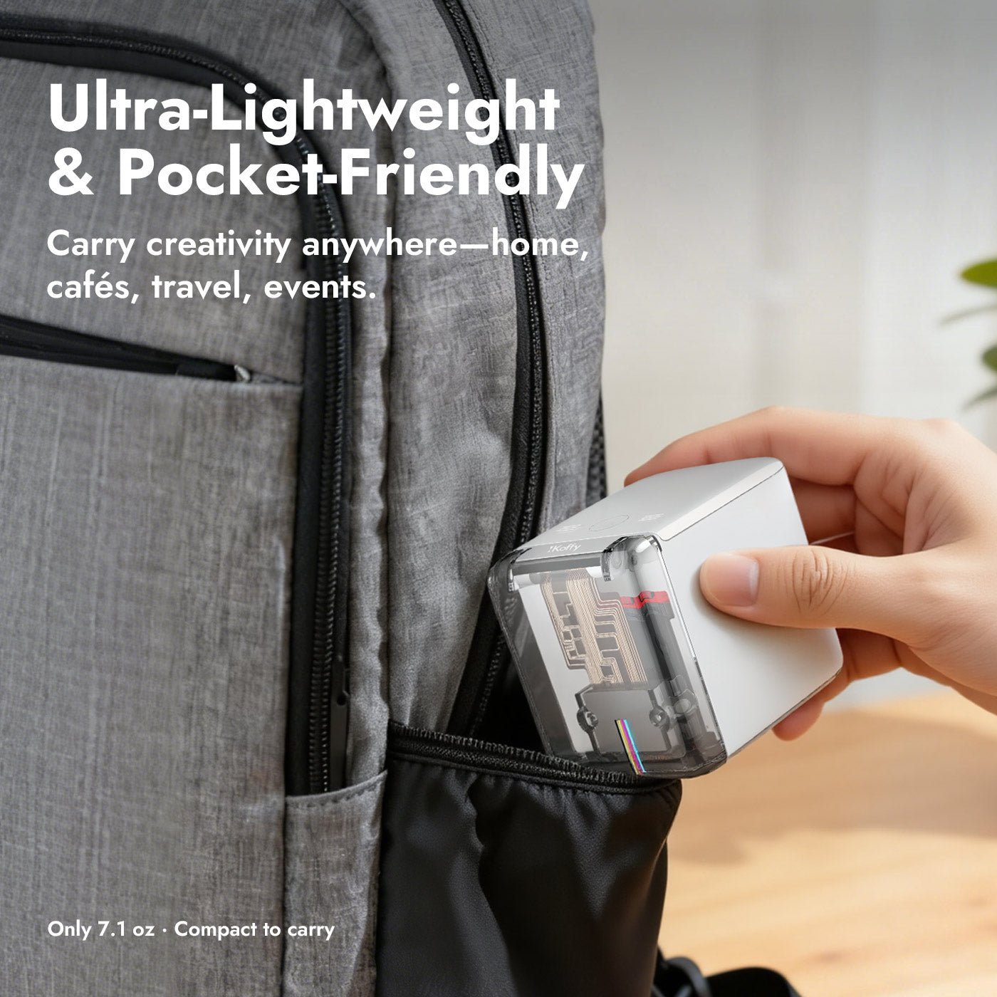 EdiLite — The Compact AI-Powered Portable Color Food Printer