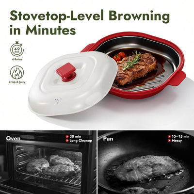 iKoffy Microwave Multi - Function Grill Pot