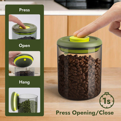 iKoffy FreshGuard Coffee Canister Pro