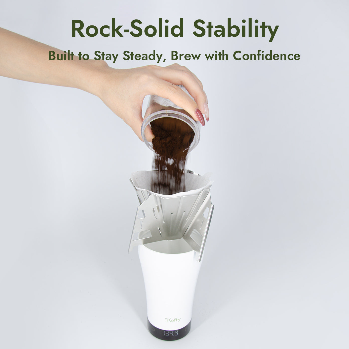 Portable Collapsible Stainless Steel Coffee Dripper