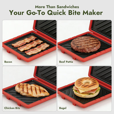 iKoffy Microwave Sandwich Press Pot