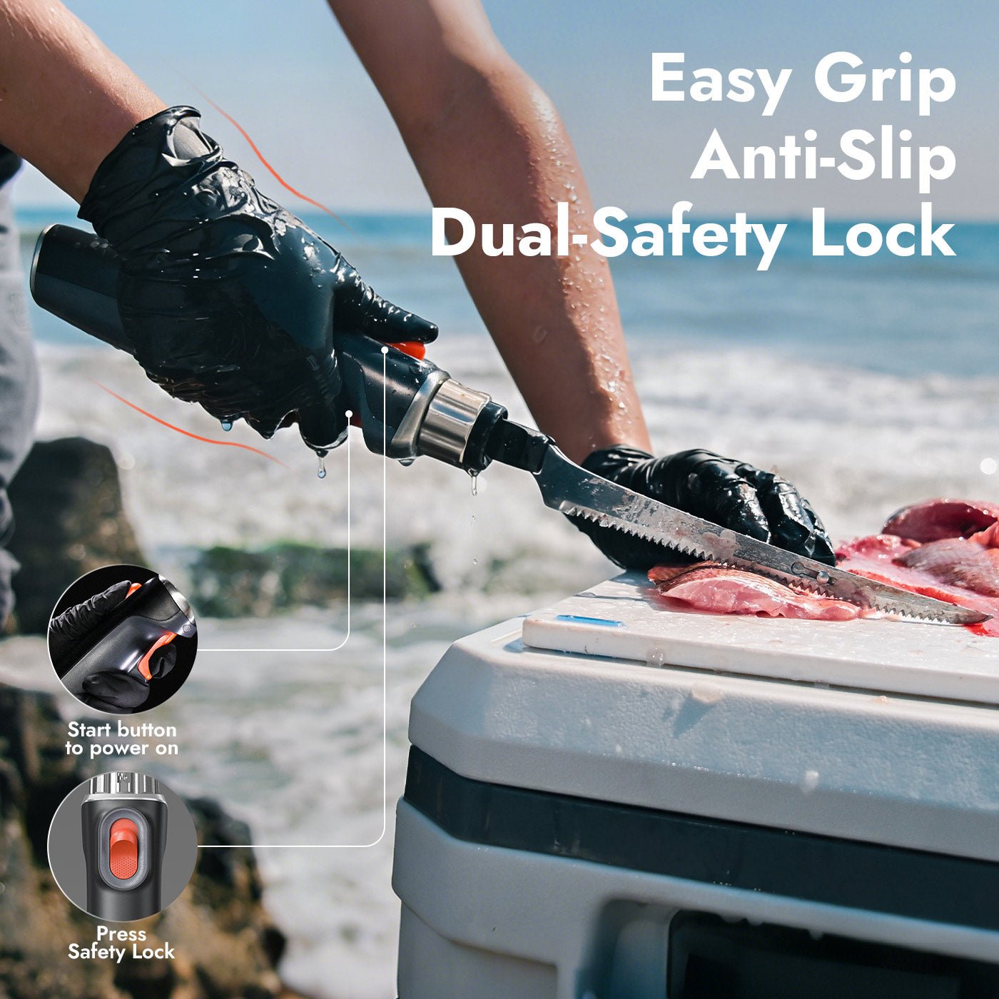 iKoffy SliceMaster Electric Fillet Knife