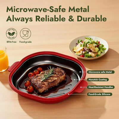 iKoffy Microwave Multi - Function Grill Pot