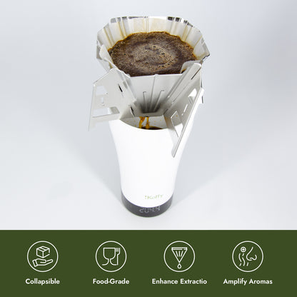 Portable Collapsible Stainless Steel Coffee Dripper