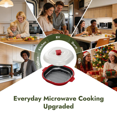 iKoffy Microwave Multi - Function Grill Pot