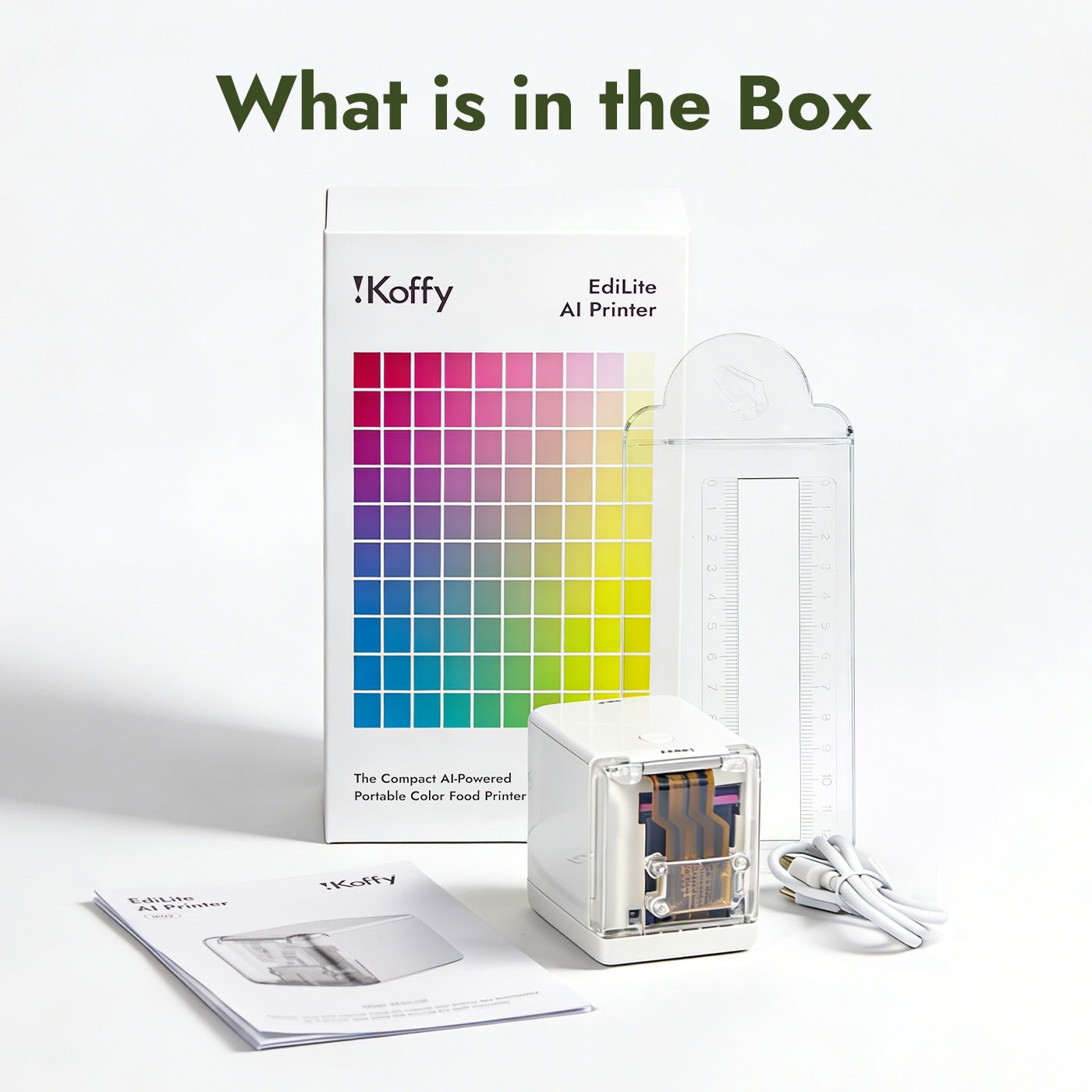EdiLite — The Compact AI-Powered Portable Color Food Printer