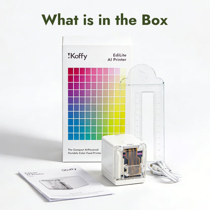 EdiLite — The Compact AI-Powered Portable Color Food Printer