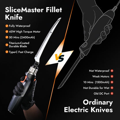 iKoffy SliceMaster Electric Fillet Knife