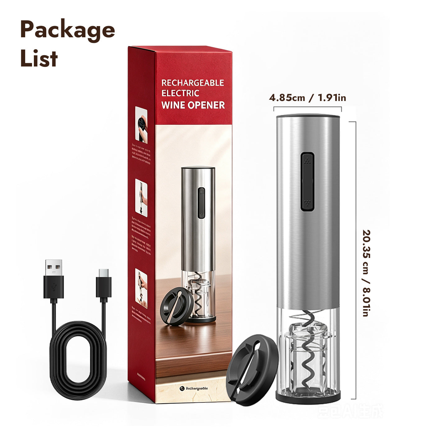 AutoPop Rechargeable Electric Wine Opener