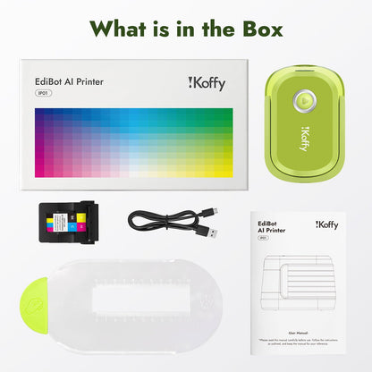 EdiBot:the First AI-Powered Portable Full-Color Food Printer