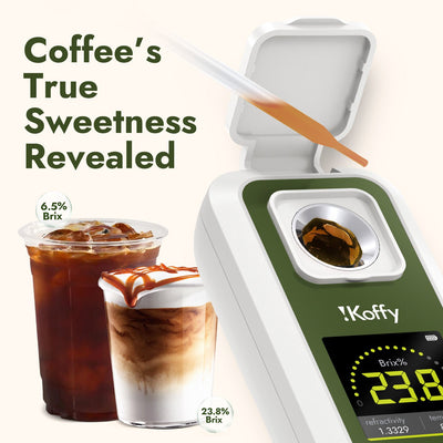 iKoffy AI Brix Refractometer
