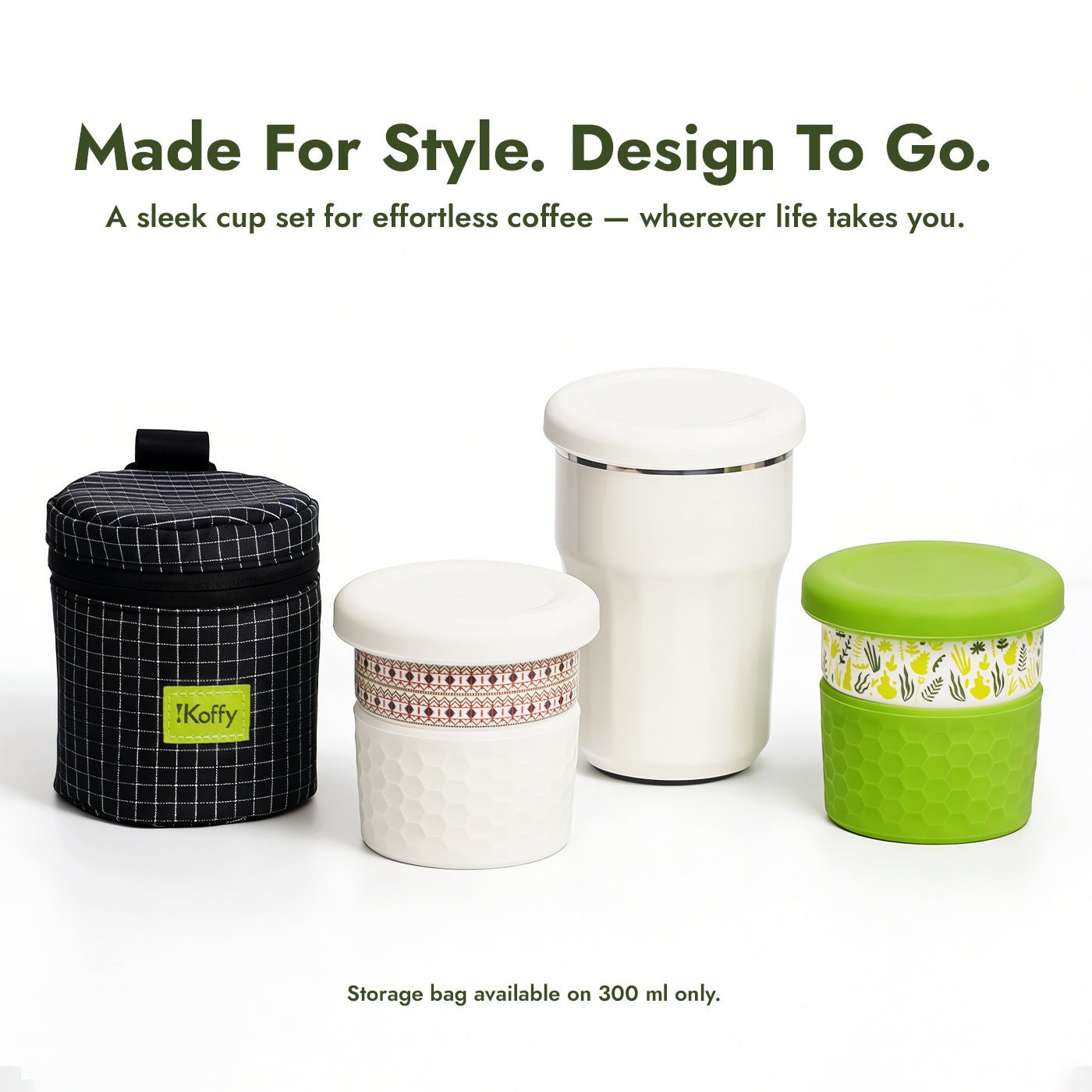 iKoffy Pocket Pour-Over Cup Set