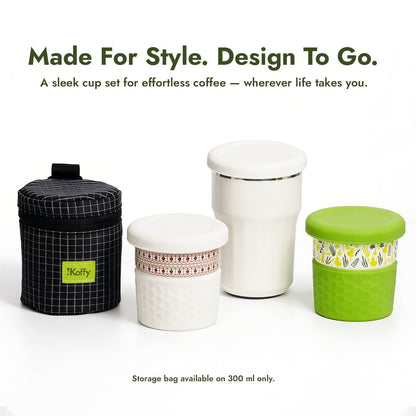 iKoffy Pocket Pour-Over Cup Set