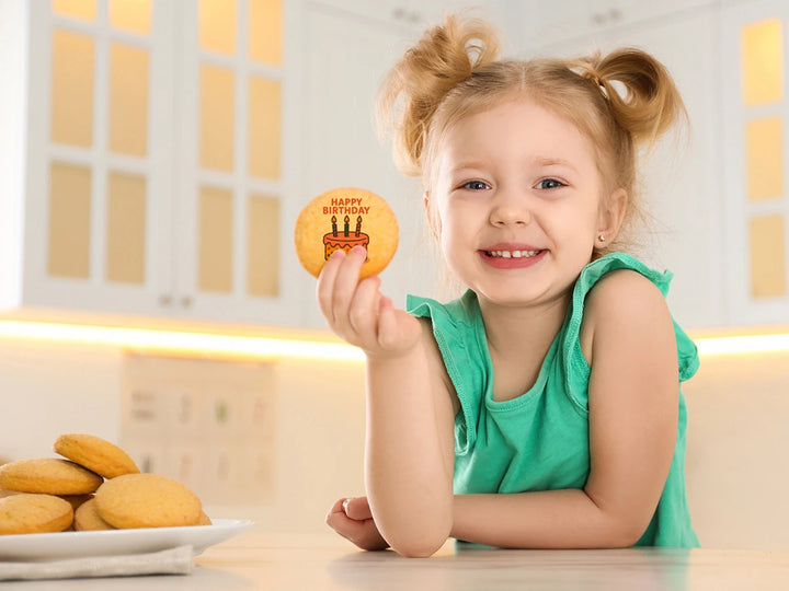 EdiBot with colorful printed food creations