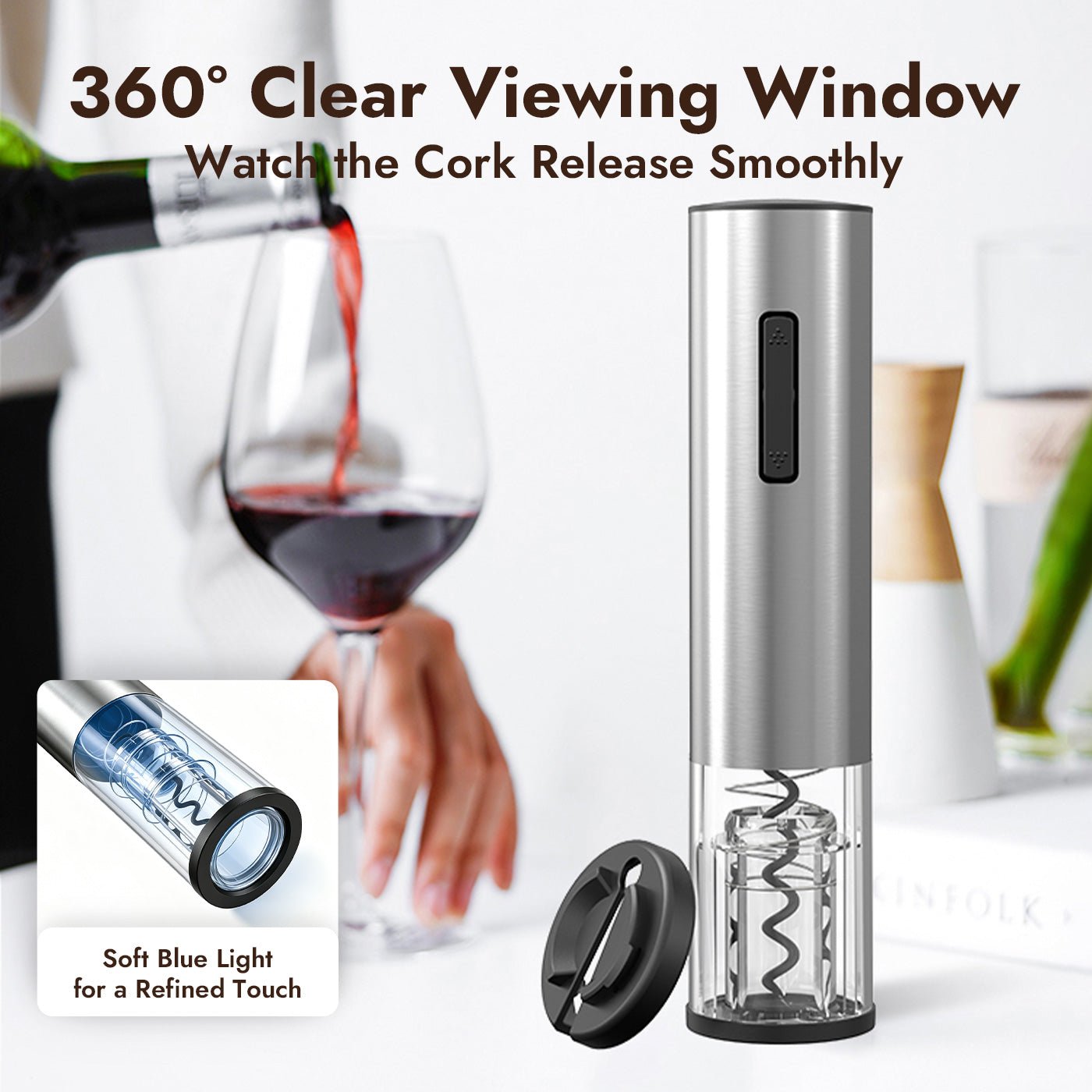 AutoPop Rechargeable Electric Wine Opener