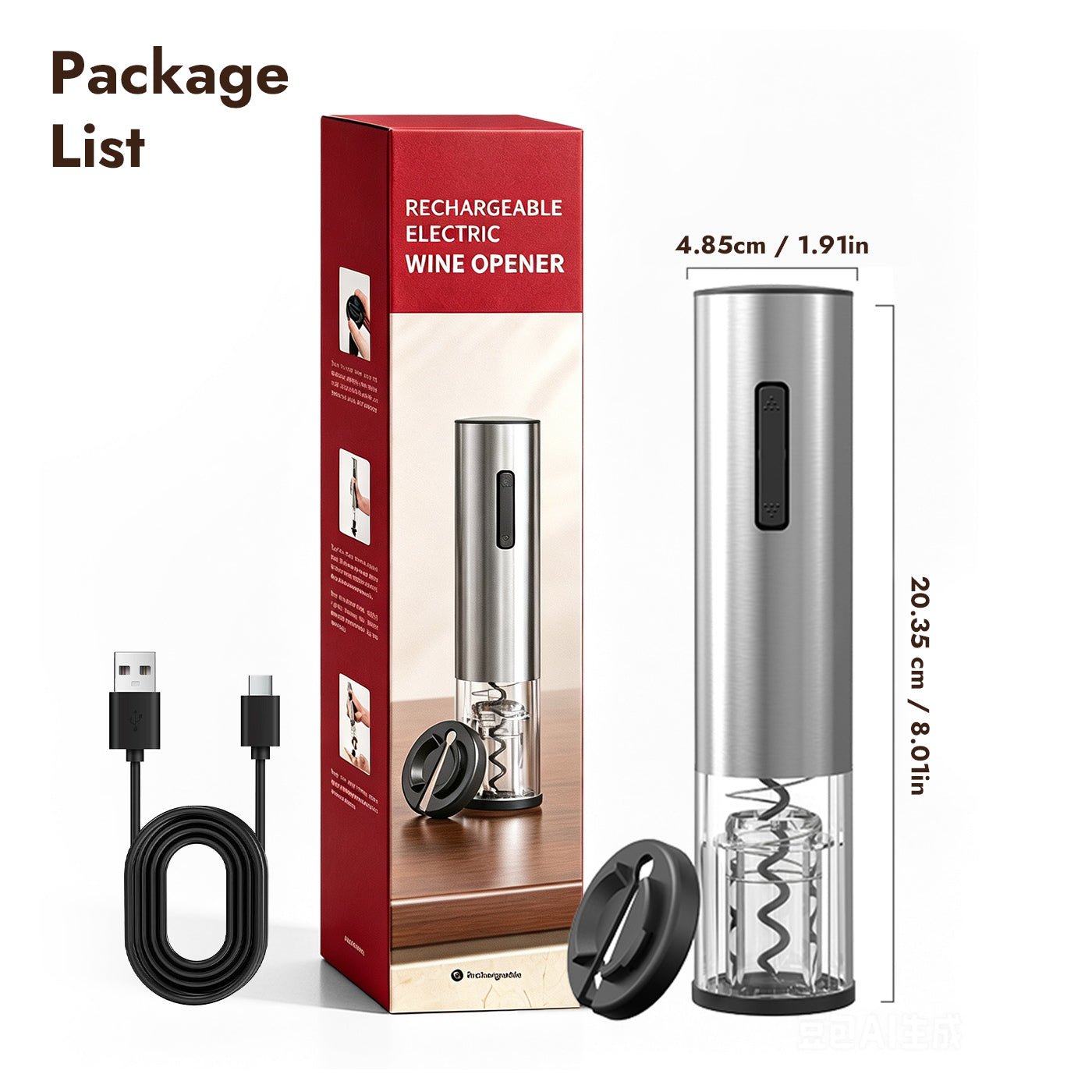 AutoPop Rechargeable Electric Wine Opener