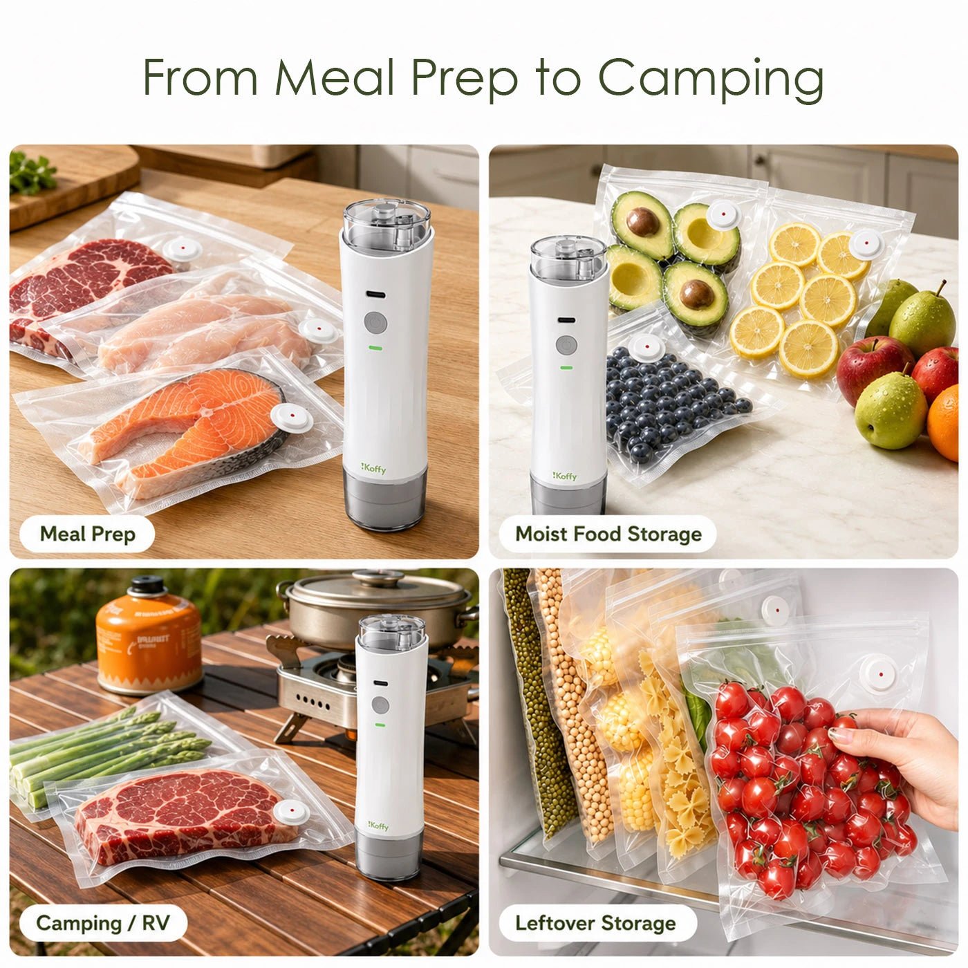 iKoffy HydroSeal Wet & Dry Food Vacuum System