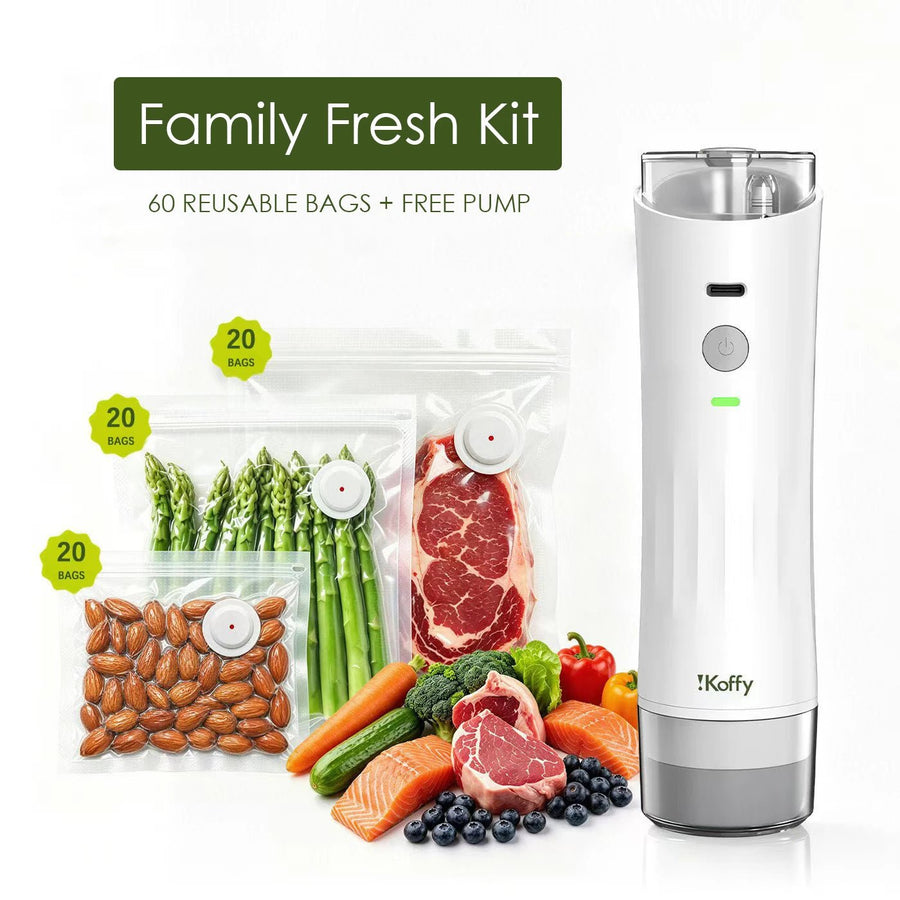 iKoffy HydroSeal Wet & Dry Food Vacuum System