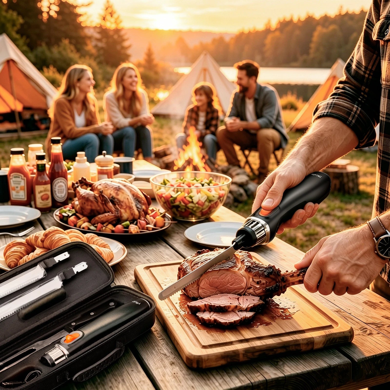 iKoffy SliceMaster X High-Power Cordless Electric Knife