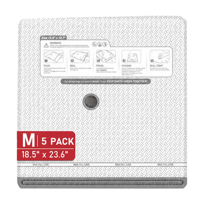 Ikoffy VacGo Travel Vacuum Storage Bag Kit