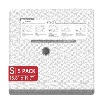 Ikoffy VacGo Travel Vacuum Storage Bag Kit