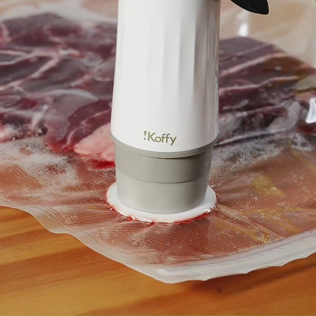iKoffy HydroSeal Wet & Dry Food Vacuum System